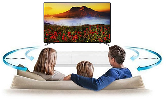 Smart Tivi 60inch Sharp LC-60LE580X âm thanh sống động