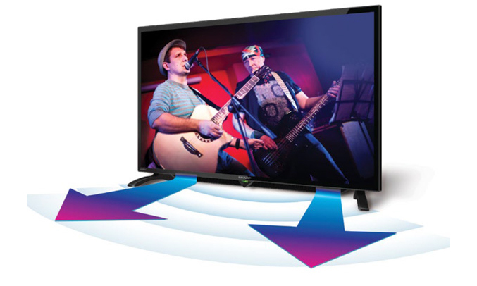 Internet tivi Sharp 40inch LC-40LE380X âm thanh sống động