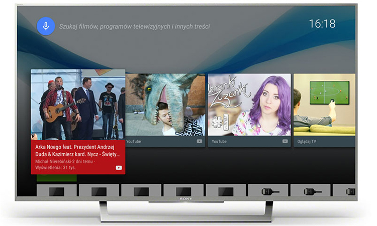 Tivi Sony 55 inches KD-55X8000E/SVN3 độ phân giải 4K