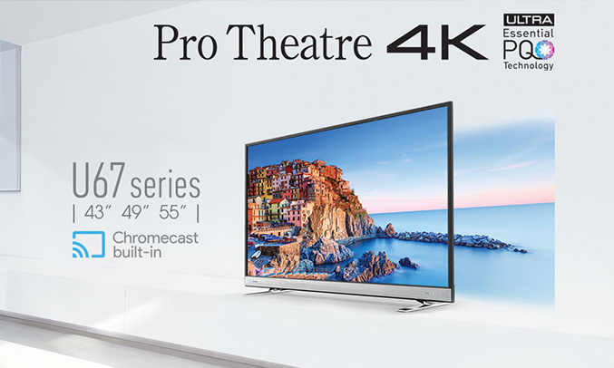 Tivi 4K 43 inch Toshiba 43U6750VN giá rẻ | Nguyễn Kim
