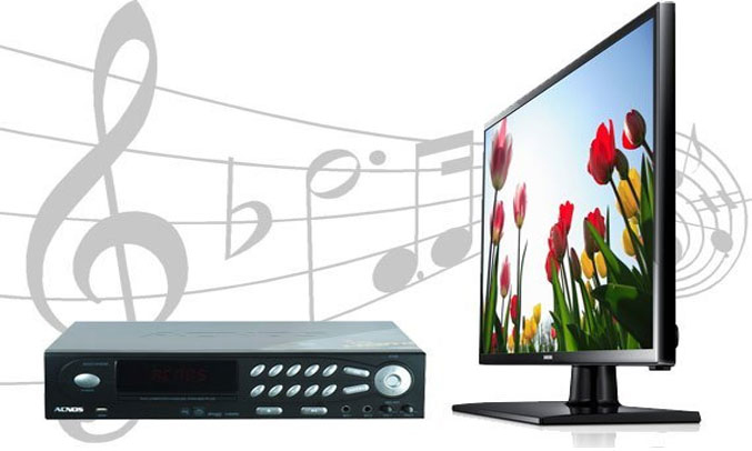 Đầu đĩa DVD Karaoke Acnos SK8310HDMI cho hình ảnh sắc nét