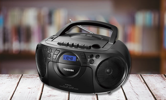 Máy cassette Toshiba TY-CKU310 thiết kế hiện đại