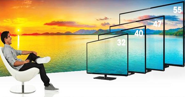 Tivi LED đa dạng kích thước hơn tivi LCD