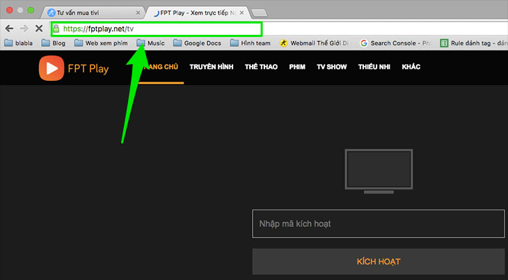 Bước 1: Dùng điện thoại hoặc máy tính truy cập vào link này.