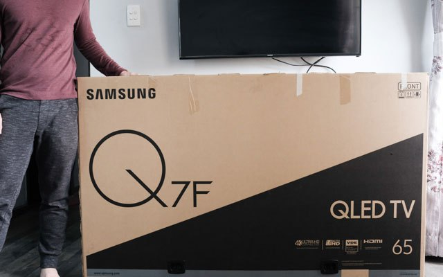 Giá bán chính thức của tivi QLED Samsung QA65Q7FAMKXXV là 84,9 triệu đồng.
