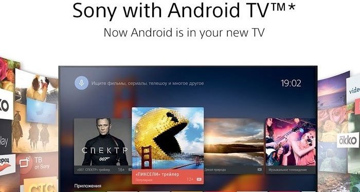 Sony đã phát triển từ hệ điều hành Android của điện thoại để dành riêng cho tivi 