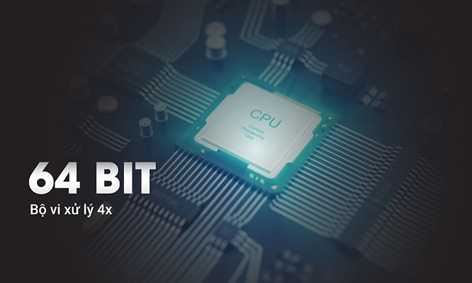 Smart Tivi Casper 4K 55 inch 55UG6000 bộ xử lý thông minh chip 4 nhân