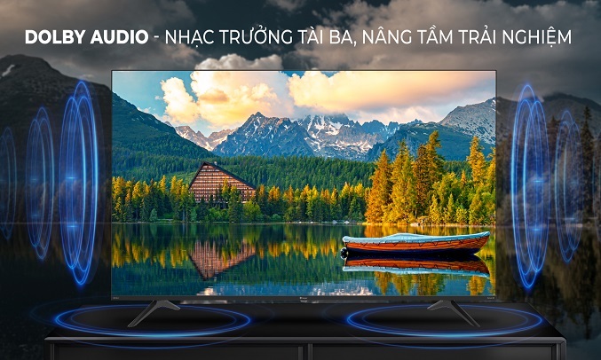 Smart Tivi Casper 4K 55 inch 55UW6000 - Dolby