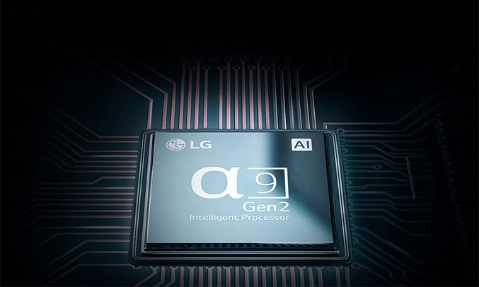 Tivi LED LG 55 inch OLED55E9PTA xử lý thông minh