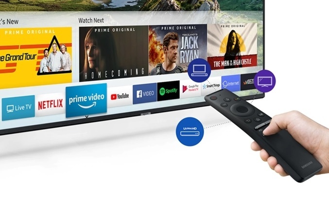 Smart Tivi Samsung 4K 43 inch UA43RU7400KXXV