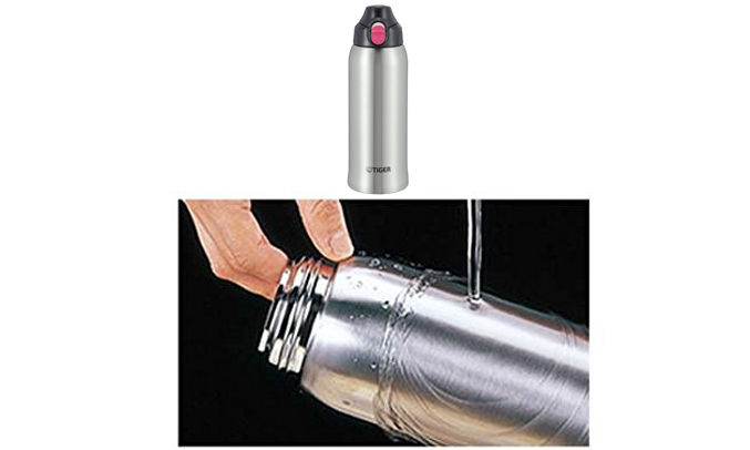 Bình lưỡng tính Tiger MBO-E080 (A) chất liệu inox cao cấp