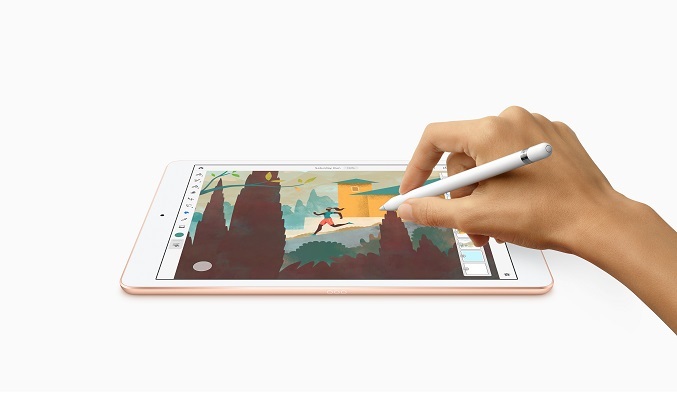 Apple iPad 10.2 inch WiFi 128GB Vàng 2019 - Thời lượng pin lên đến 10 tiếng