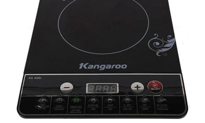 Bếp điện từ Kangaroo KG420I thiết kế nhỏ gọn