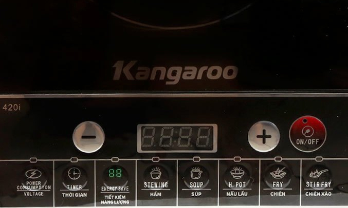 Bếp điện từ Kangaroo KG420I 8 chức năng nấu