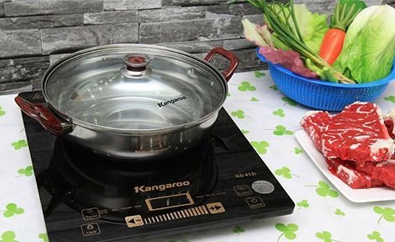 Bếp điện từ Kangaroo KG412I thiết kế nhỏ gọn