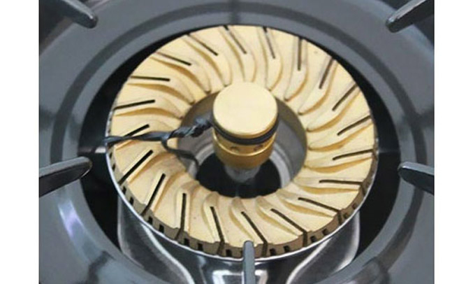 Bếp gas Rinnai RV-367(S)N núm vặn dễ dùng