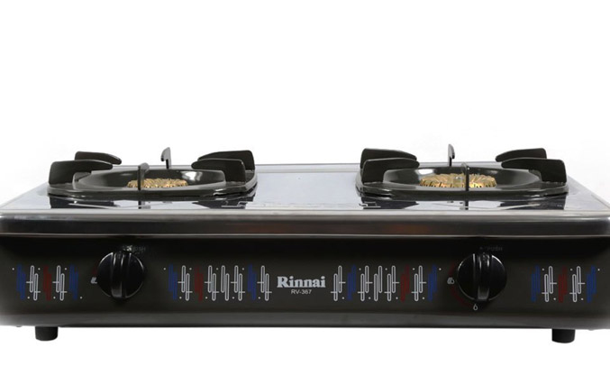 Bếp gas Rinnai RV-367(S)N đánh lửa nhanh