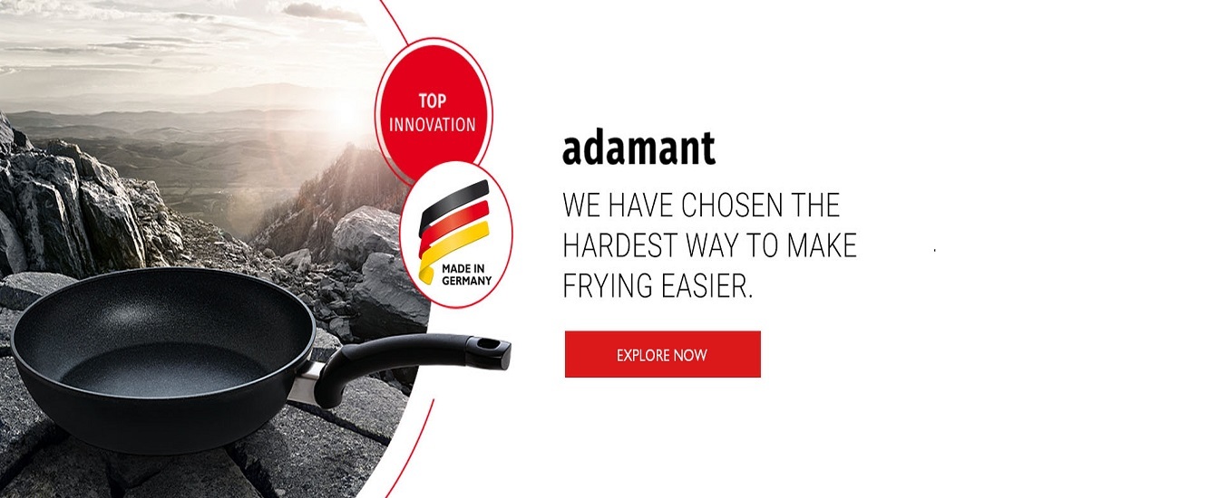 Chảo nhôm chống dính Fissler Adamant Premium 28 cm - Vật liệu nhôm cao cấp bền bỉ qua thời gian sử dụng
