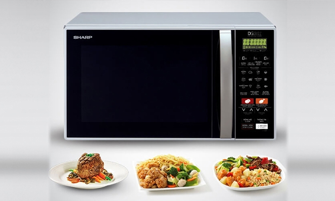 Lò vi sóng Sharp R-C900VN(S) 26 lít bền bỉ