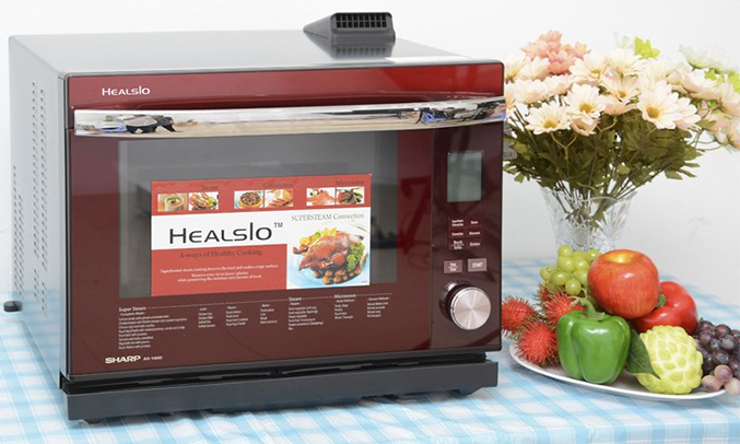 Lò vi sóng hơi nước Sharp AX-1600VN(R) duy trì dưỡng chất