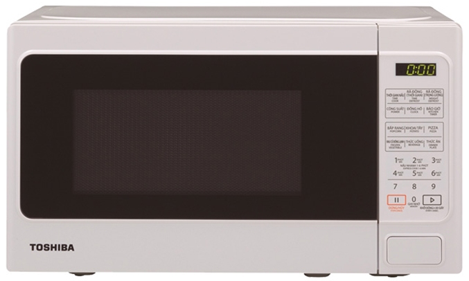 Lò vi sóng Toshiba 20 lít ER-SS20(W)VN thiết kế với kiểu dáng đơn giản
