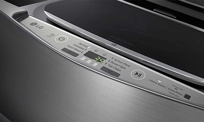 Máy giặt LG Inverter 3.5 kg T2735NWLV dễ điều khiển