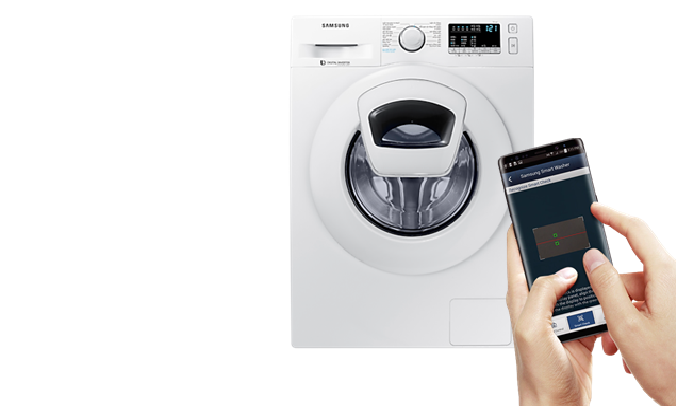 Máy giặt Samsung Inverter 10 kg WW10K44G0YW/SV- Chuẩn đoán sự cố thông minh