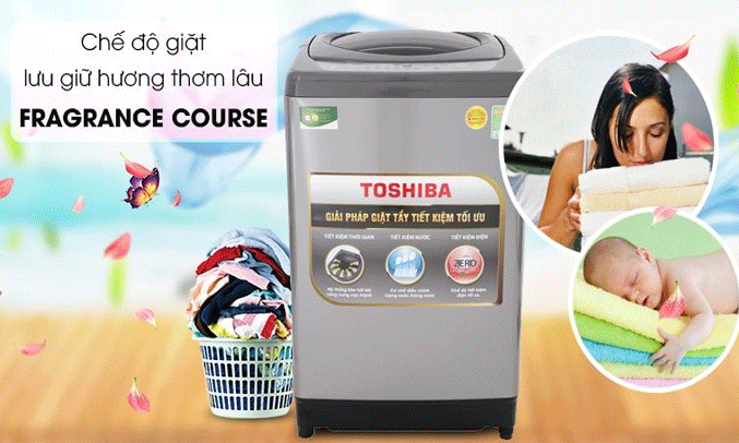 Máy giặt Toshiba 10 kg AW-H1100GV (SM) chức năng lưu trưc hương thơm