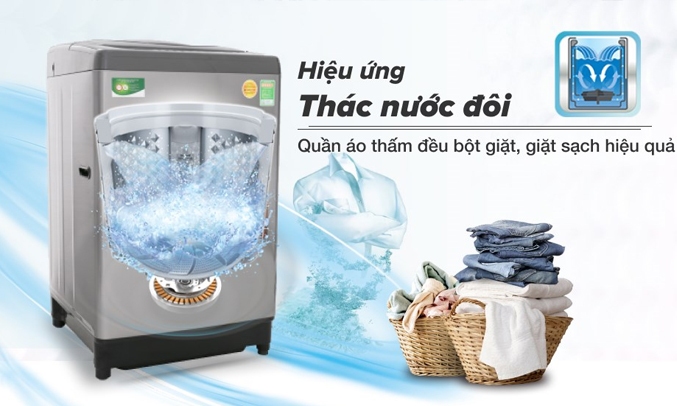 Máy giặt Toshiba 10 kg AW-H1100GV (SM) tiết kiệm điện