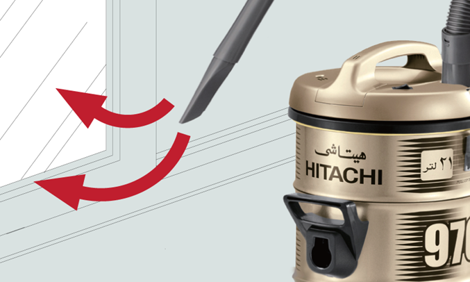 Máy hút bụi Hitachi CV-940Y (24CV-WR) chức năng thổi bụi