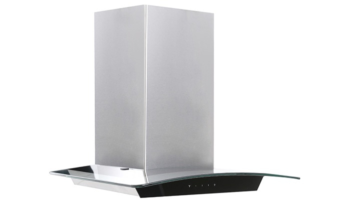 Máy hút khói Electrolux EFC636GAR màu đen được thiết kế có công suất hút lớn