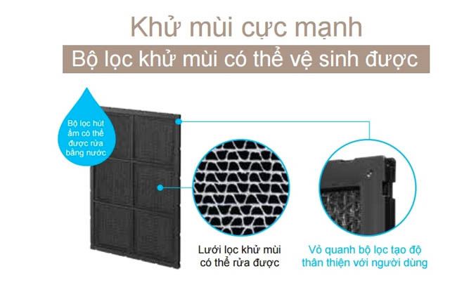 Máy lọc không khí Hitachi EP-A9000 khử mùi cực mạnh
