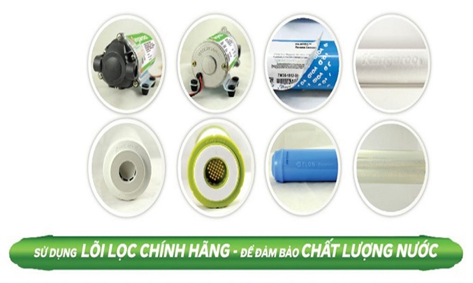 Máy lọc nước 2 vòi Kangaroo KG 09A3 VTU 9 cấp lọc