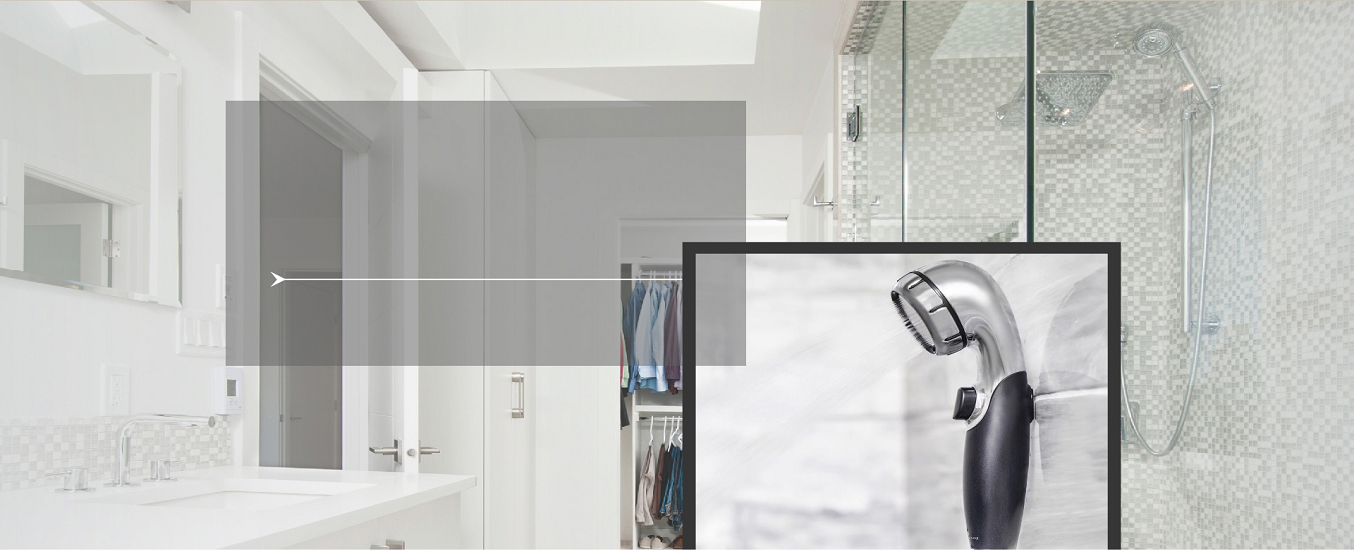 Thiết bị lọc nước vòi sen tắm Cleansui ES301-BK - Thiết kế sang trọng, tay cầm chắc chắn, nhỏ gọn phù hợp với mọi không gian