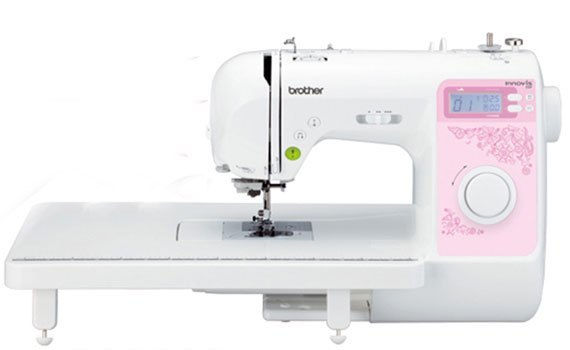 Máy may Brother NV35P nhỏ gọn, màu trắng sang trọng