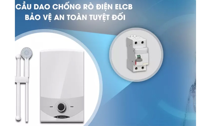 Máy nước nóng Ariston SM45E-VN Chống rò rỉ điện ELCB