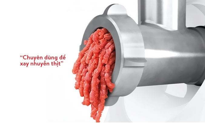Máy xay thịt Bosch HMH.MFW3520W - Chuyên dùng để xay thịt