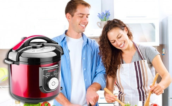 Nồi áp suất điện Khaluck.Home KL-788S 6 lít tuyệt đối an toàn đối với người sử dụng