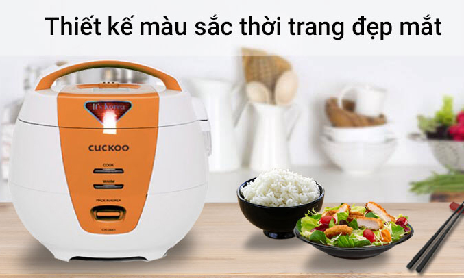 Nồi cơm điện Cuckoo CR-0061 nhựa tổng hợp