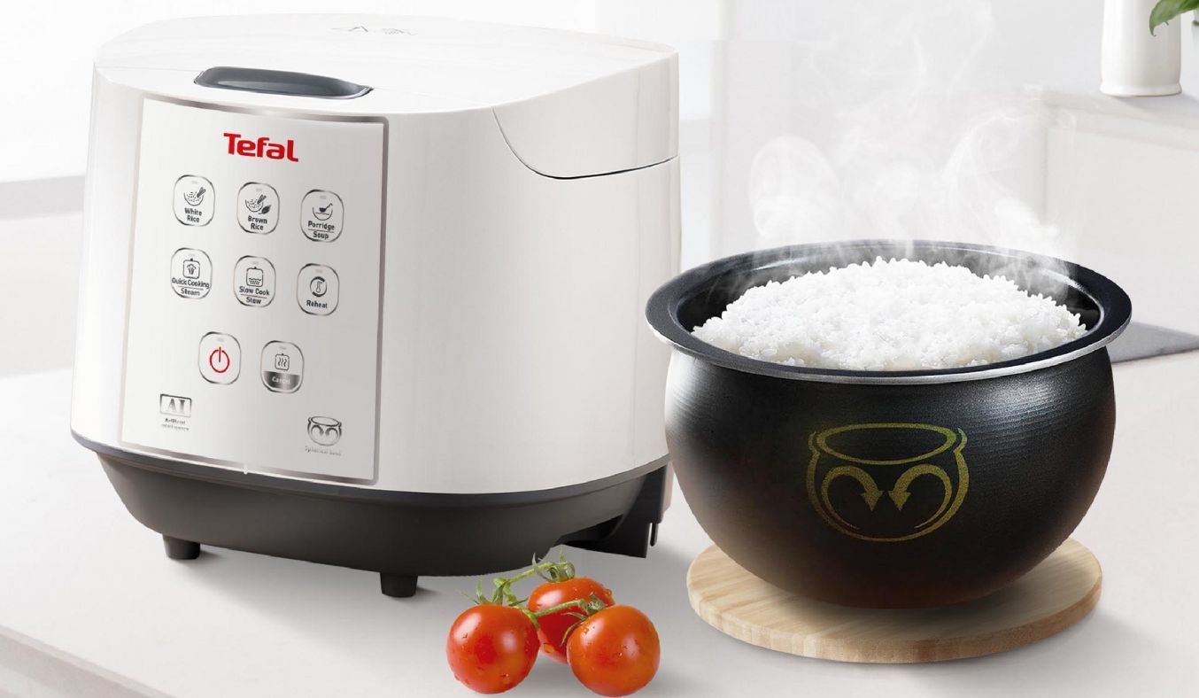 Nồi cơm điện tử Tefal 1.8 Lít RK732168