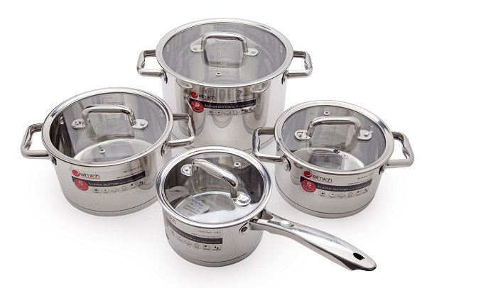 Nồi inox Elmich 304 - Phù hợp mọi loại bếp