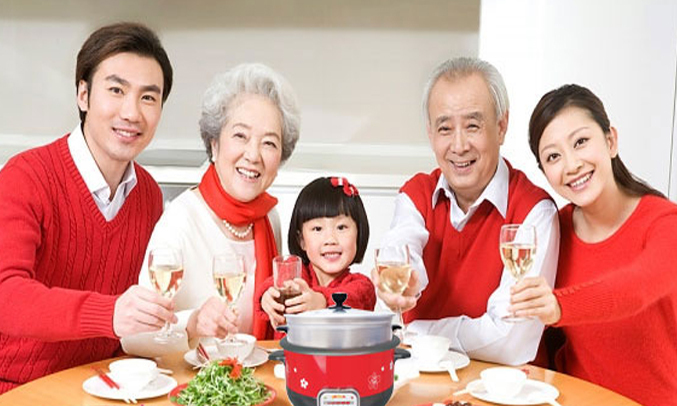 Nồi lẩu điện Goldsun MC-GAL368(R) công suất lớn, tiết kiệm thời gian