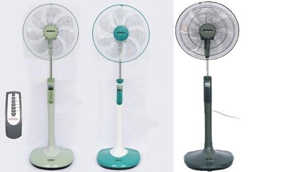 Quạt đứng Senko DR1608 xanh ngọc điều khiển từ xa