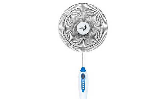 Quạt hoạt động với công suất 45W cùng 5 cánh quạt