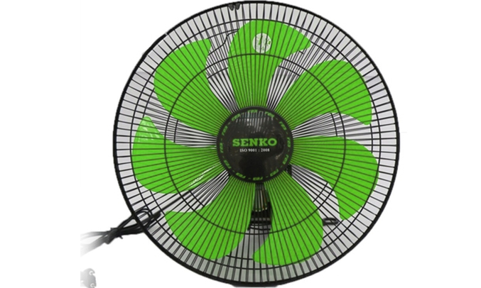 Quạt treo Senko TC1622 màu đen két tiện dụng