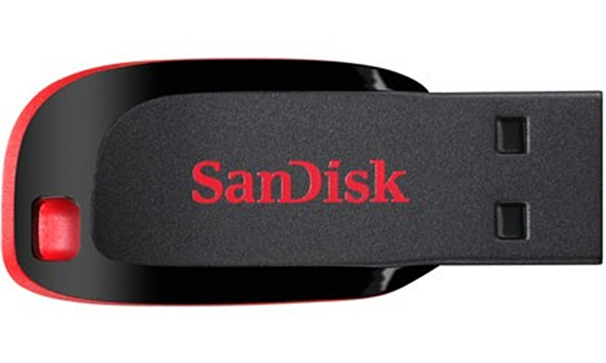 USB Sandisk 16GB CZ50 Cruzer Blacde nhỏ gọn