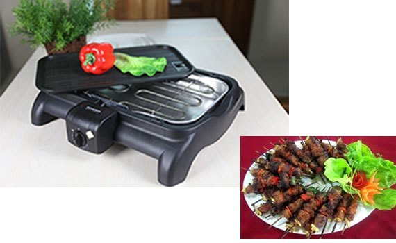 Vỉ nướng Severin PG 1525 hoạt động công suất cao