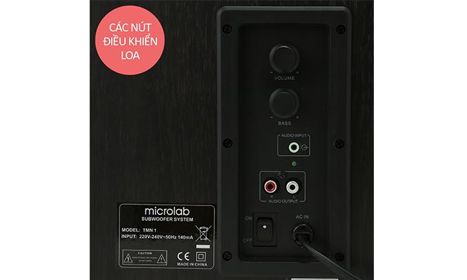 Loa vi tính Microlab TMN1/2.1 chất lượng cao cấp
