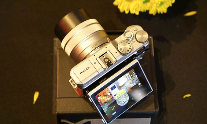 Máy ảnh Fujifilm X-A5 hiện đại