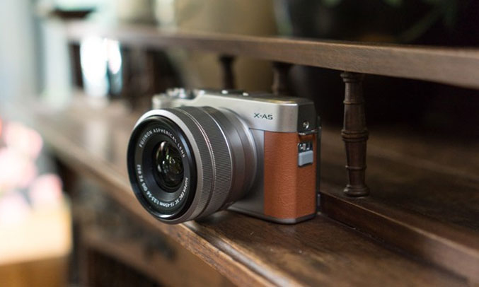 Máy ảnh Fujifilm X-A5 kết nối nhanh
